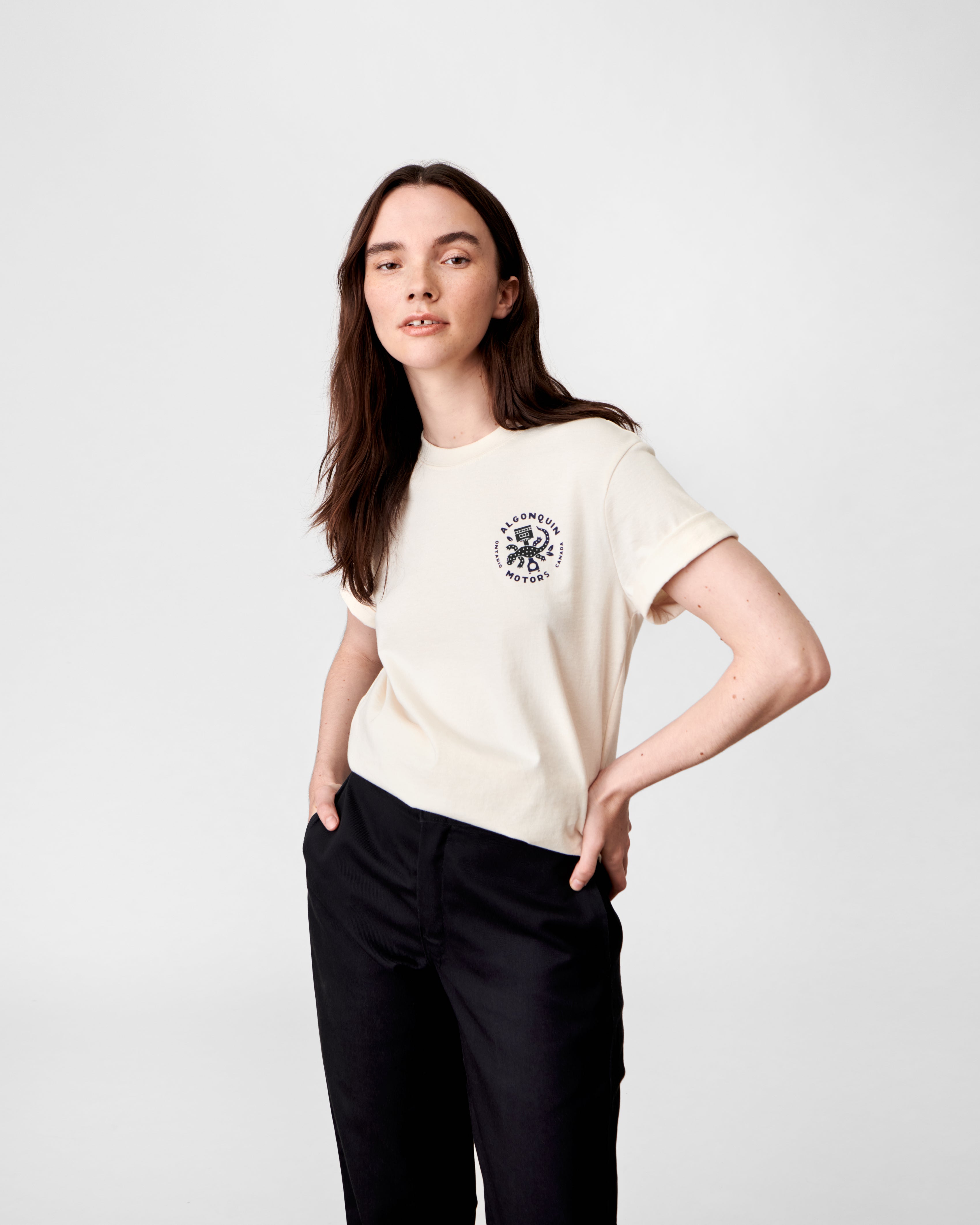 Salamander Natural Tee - Algonquin Motors