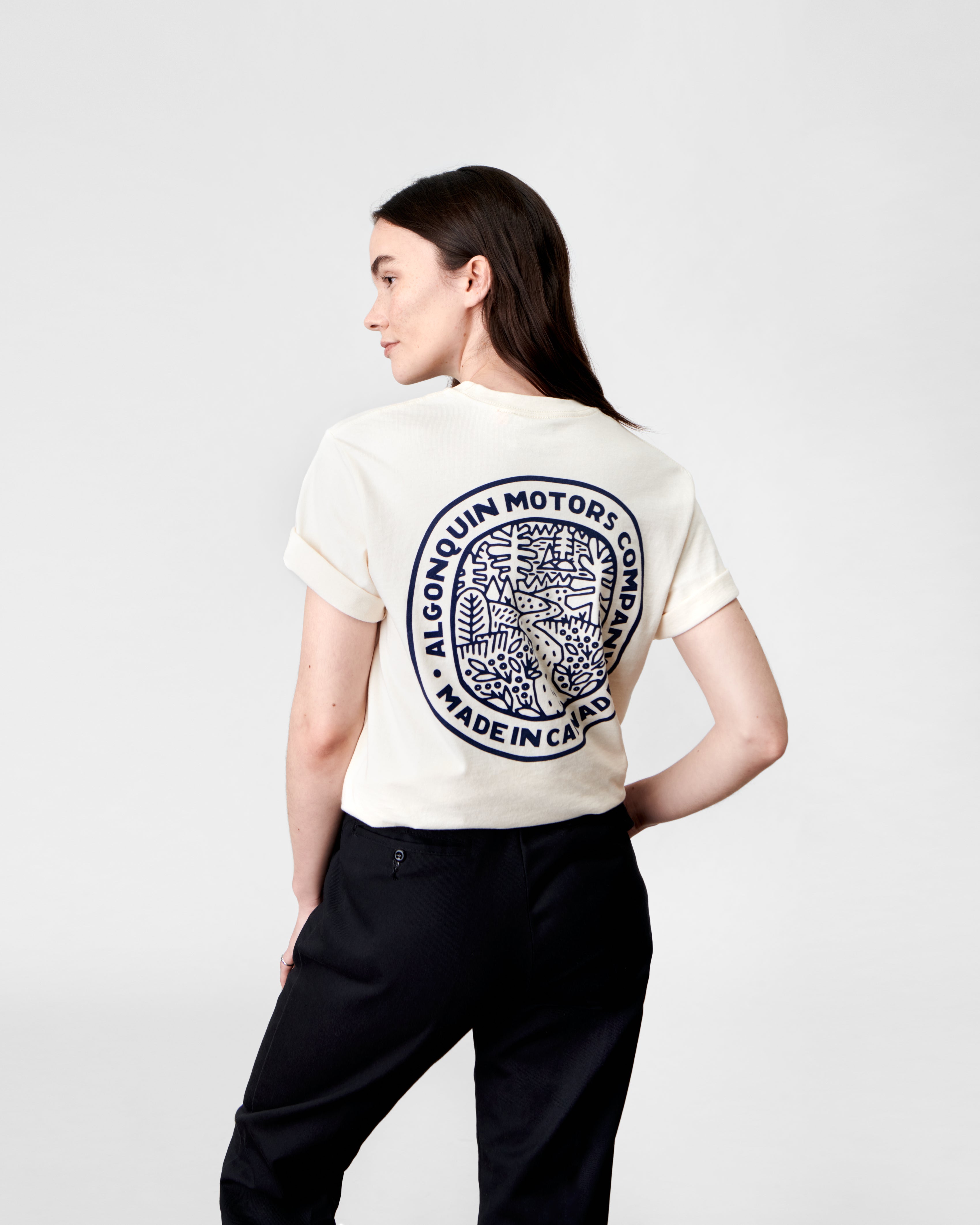 Salamander Natural Tee - Algonquin Motors