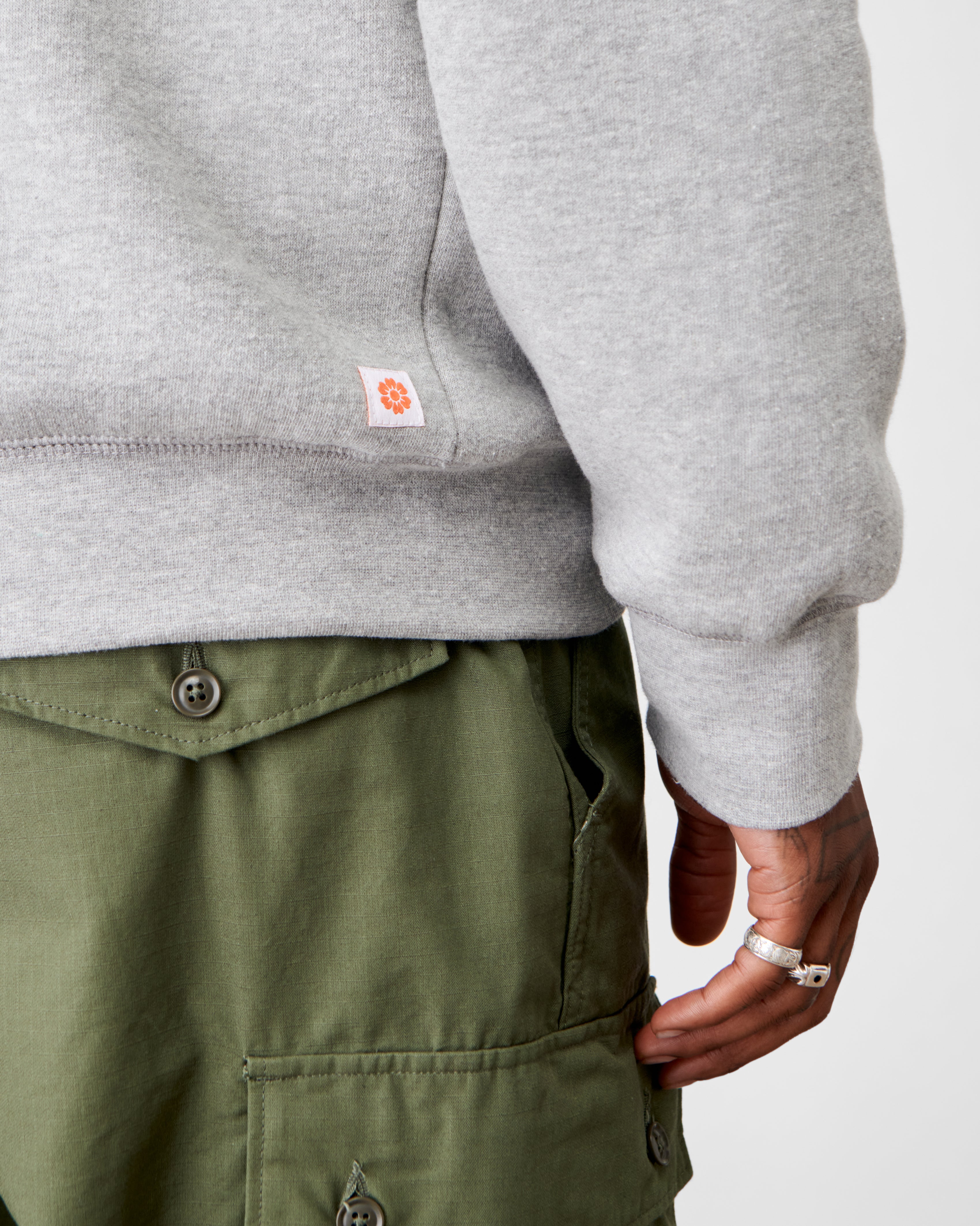 Classic Grey Crewneck - Algonquin Motors