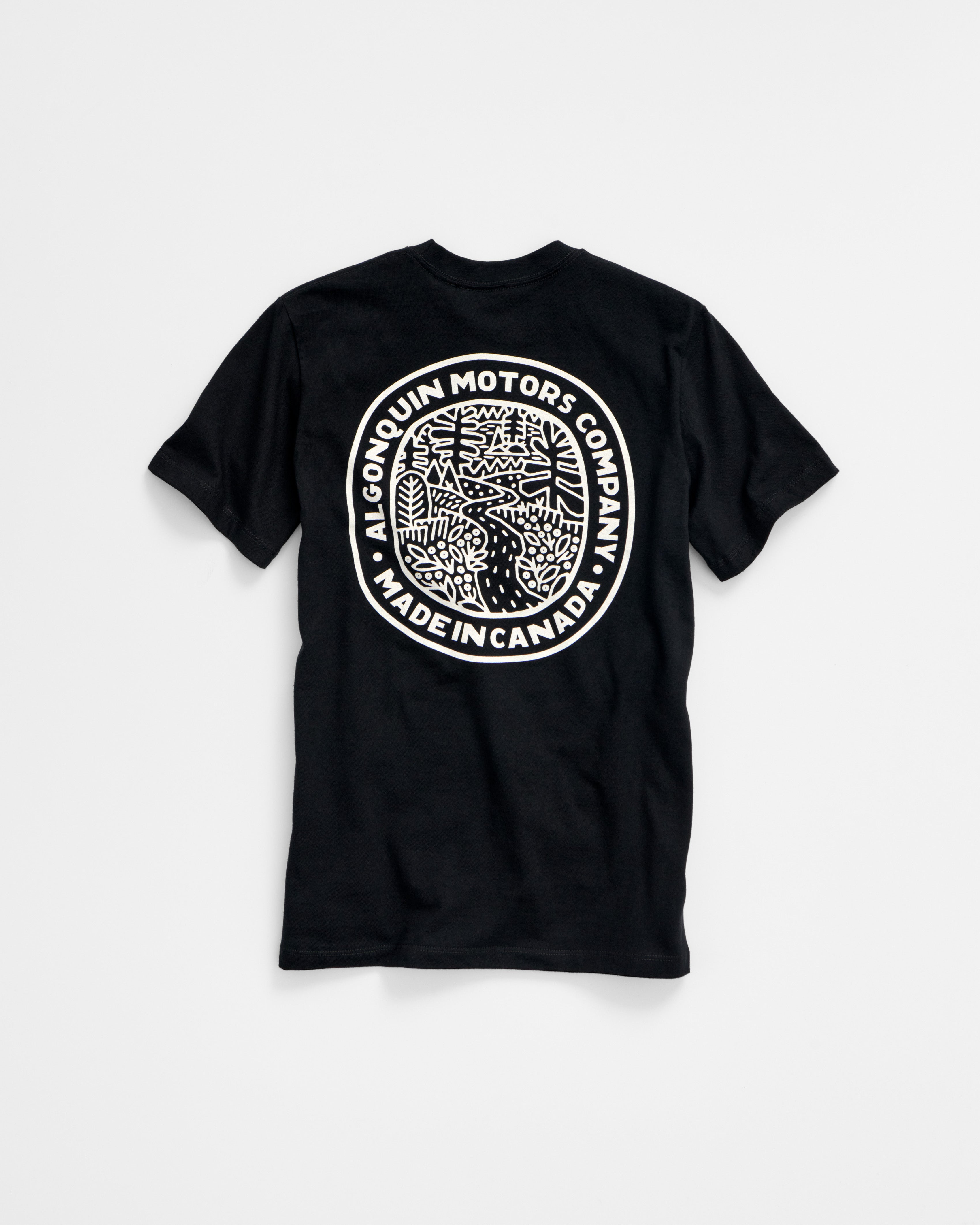 Salamander Black Tee - Algonquin Motors