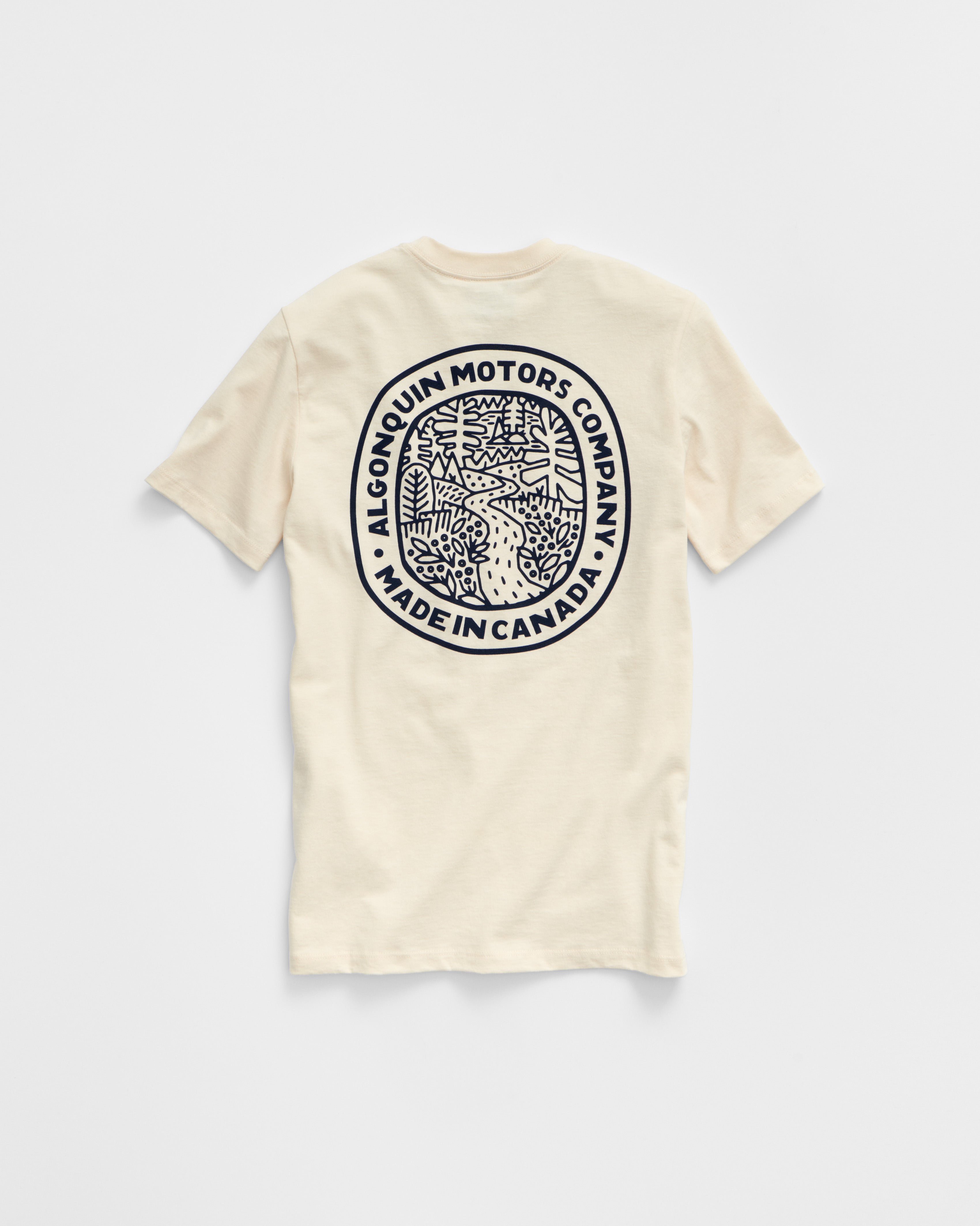 Salamander Natural Tee - Algonquin Motors