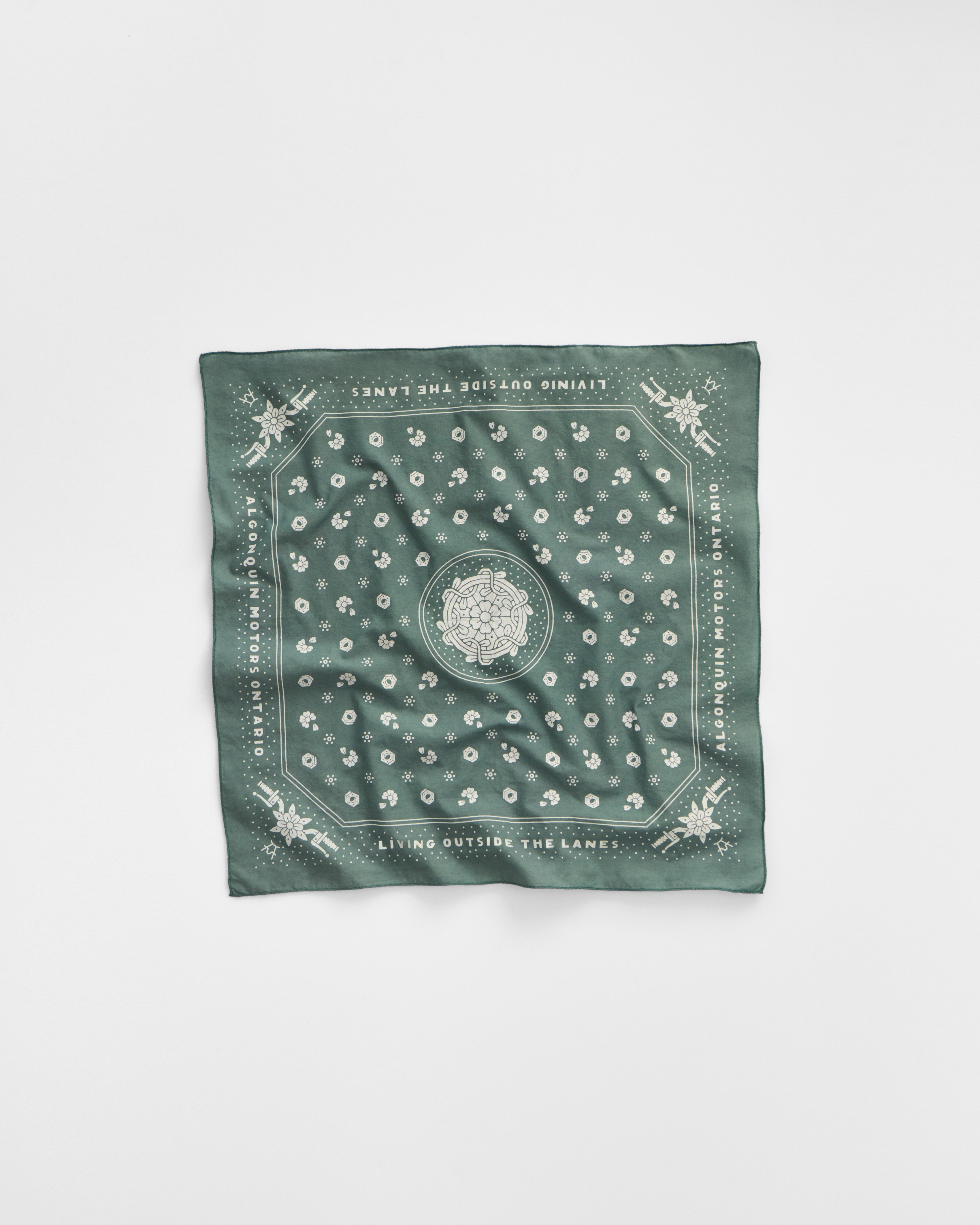 Vined Wheel Bandana - Algonquin Motors