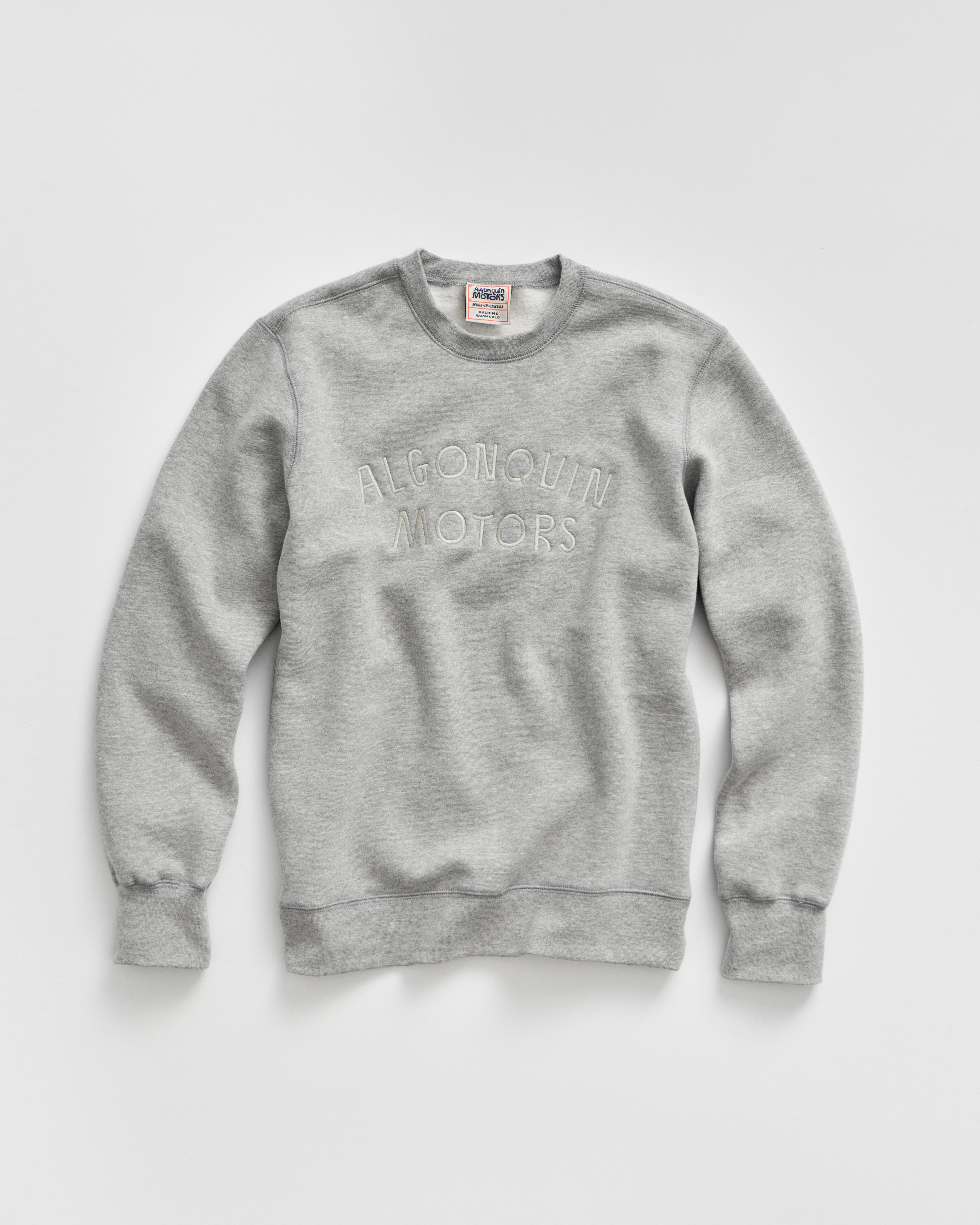 Classic Grey Crewneck - Algonquin Motors