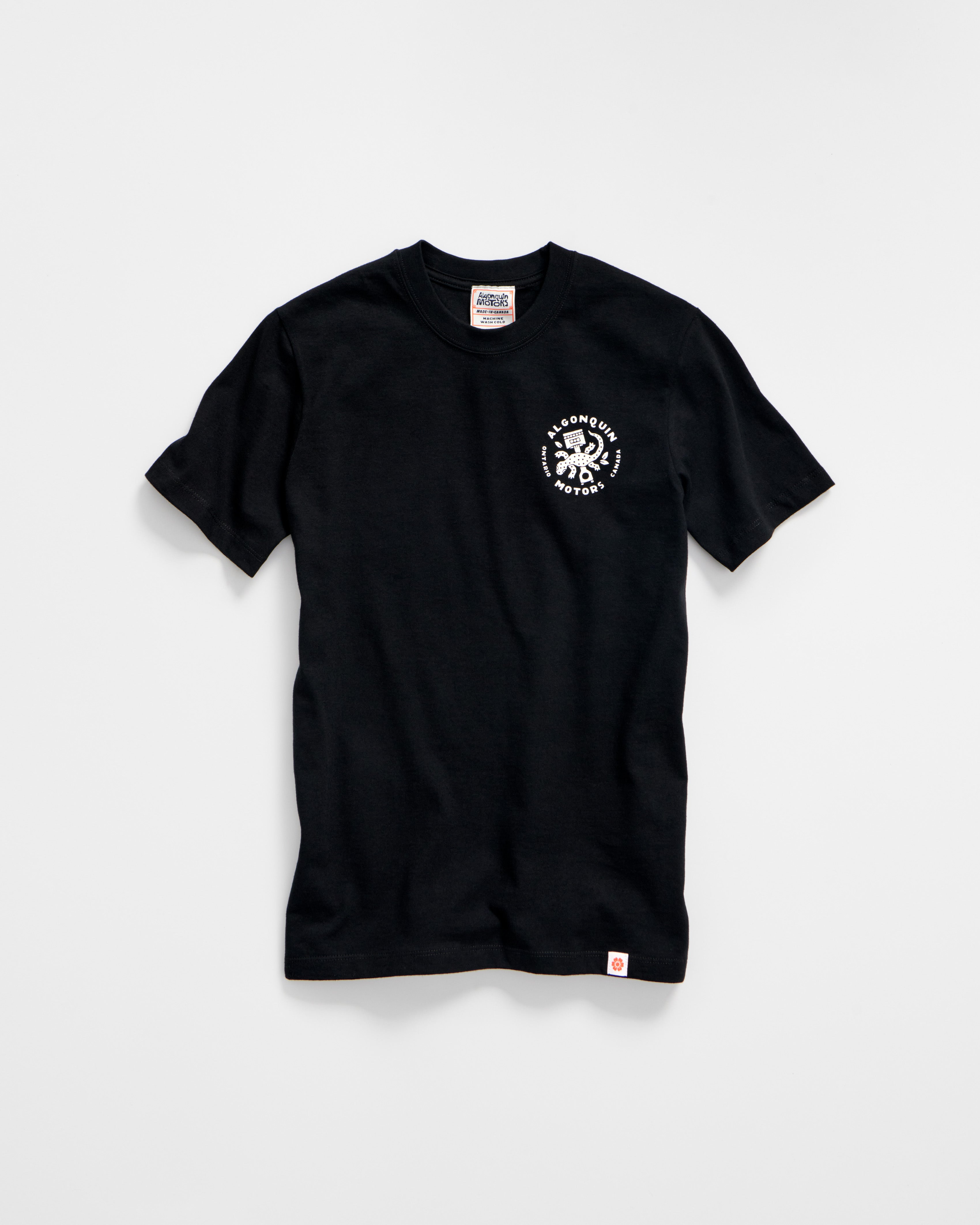 Salamander Black Tee - Algonquin Motors