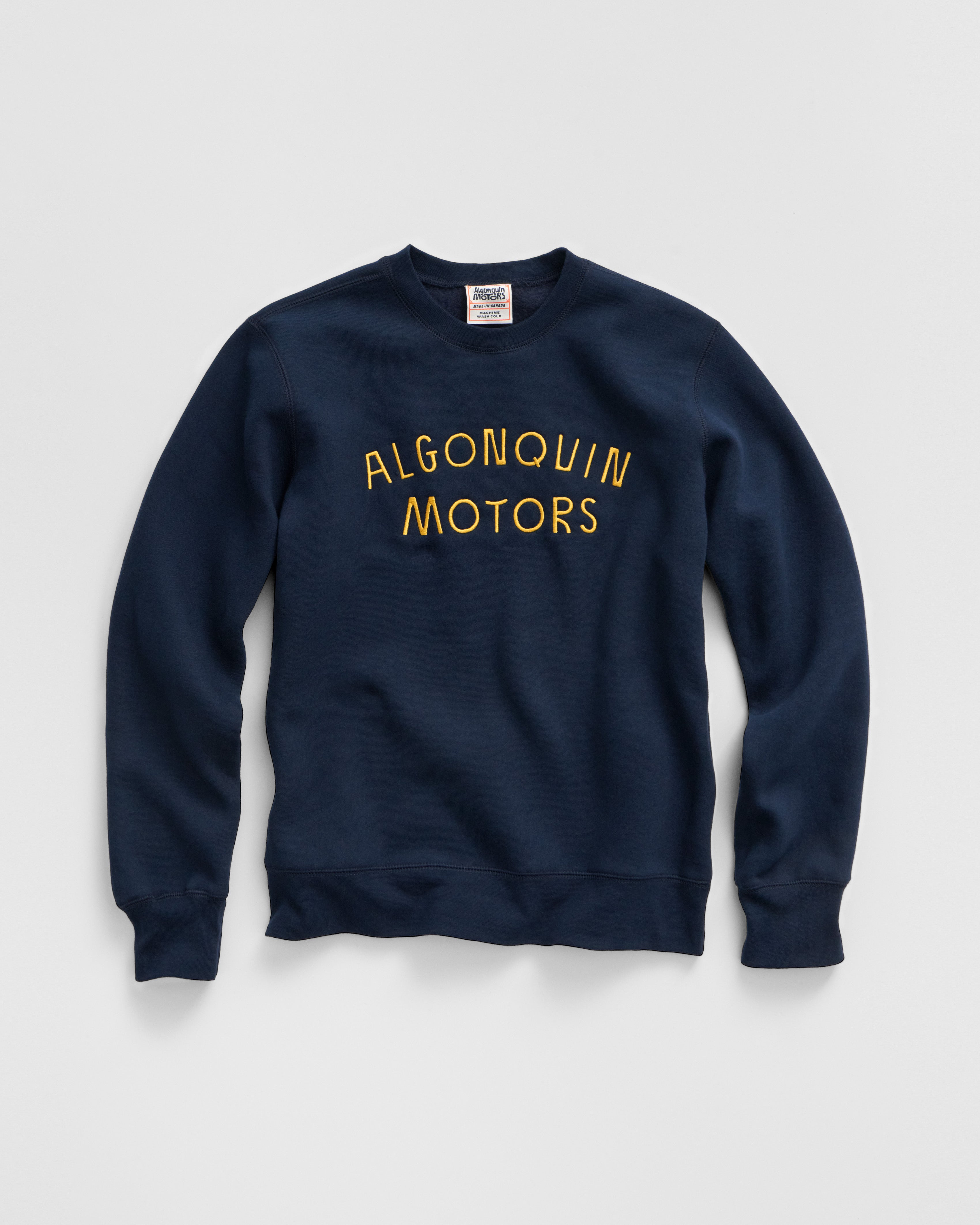 Classic Navy Crewneck - Algonquin Motors