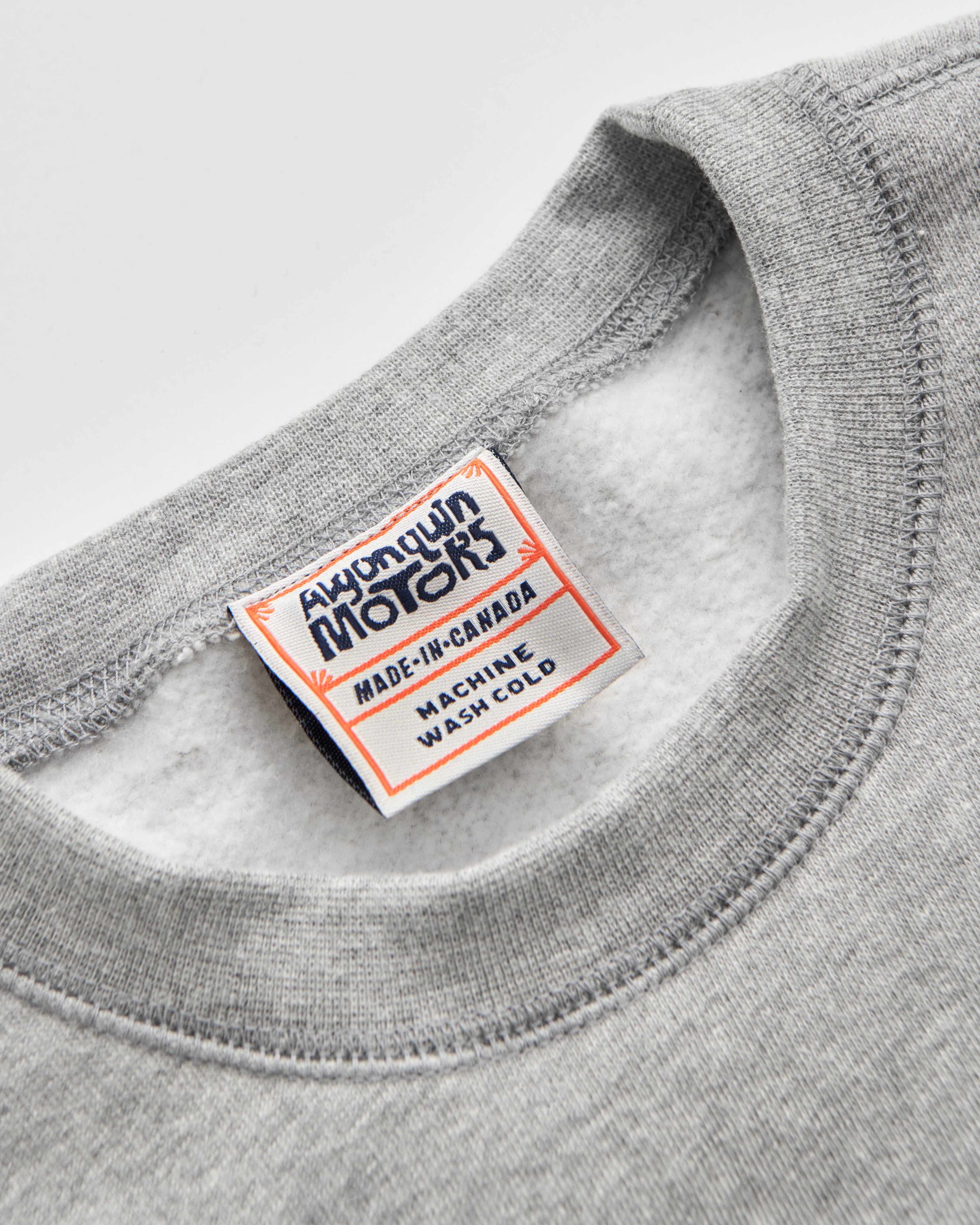 Classic Grey Crewneck - Algonquin Motors