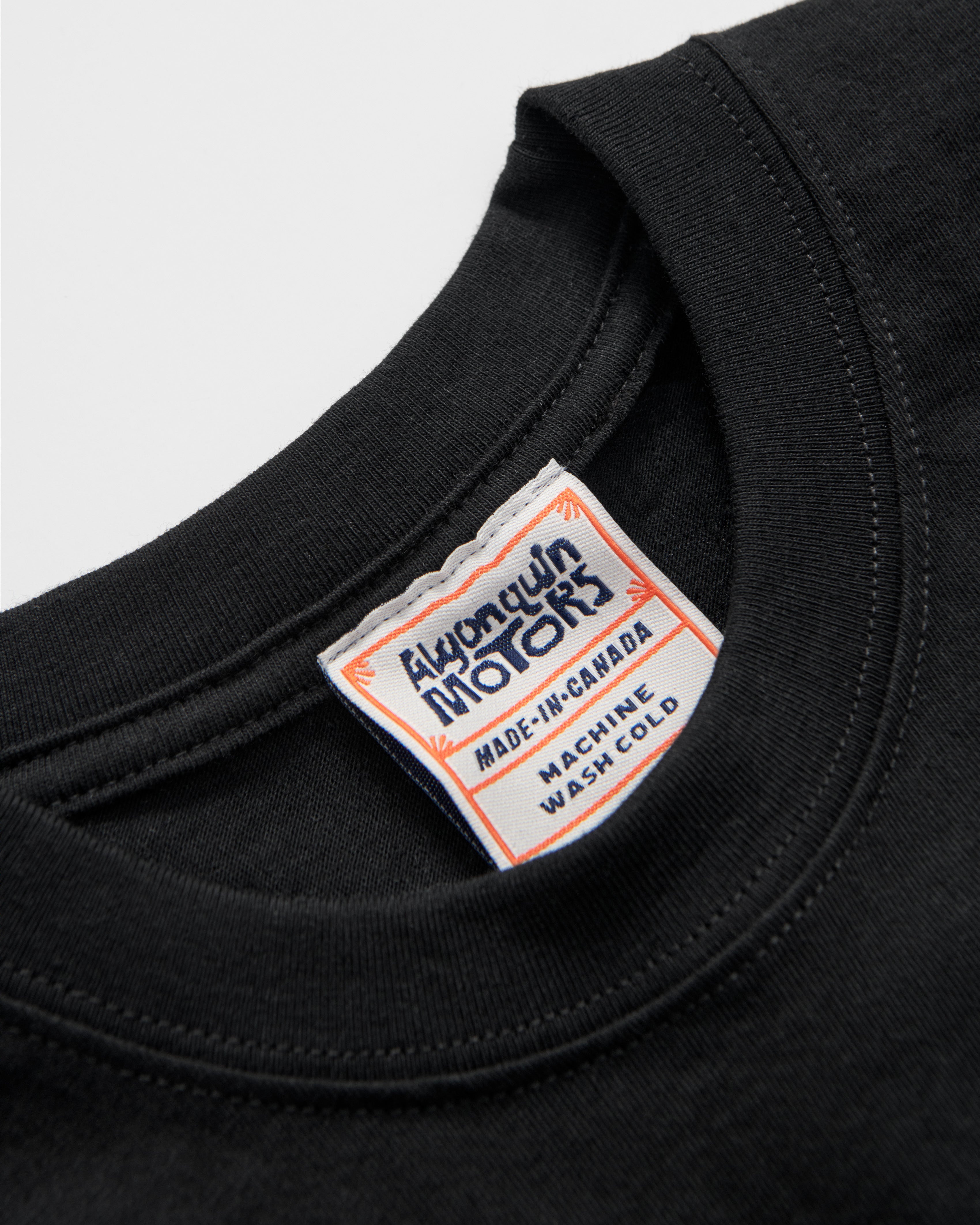 Salamander Black Tee - Algonquin Motors