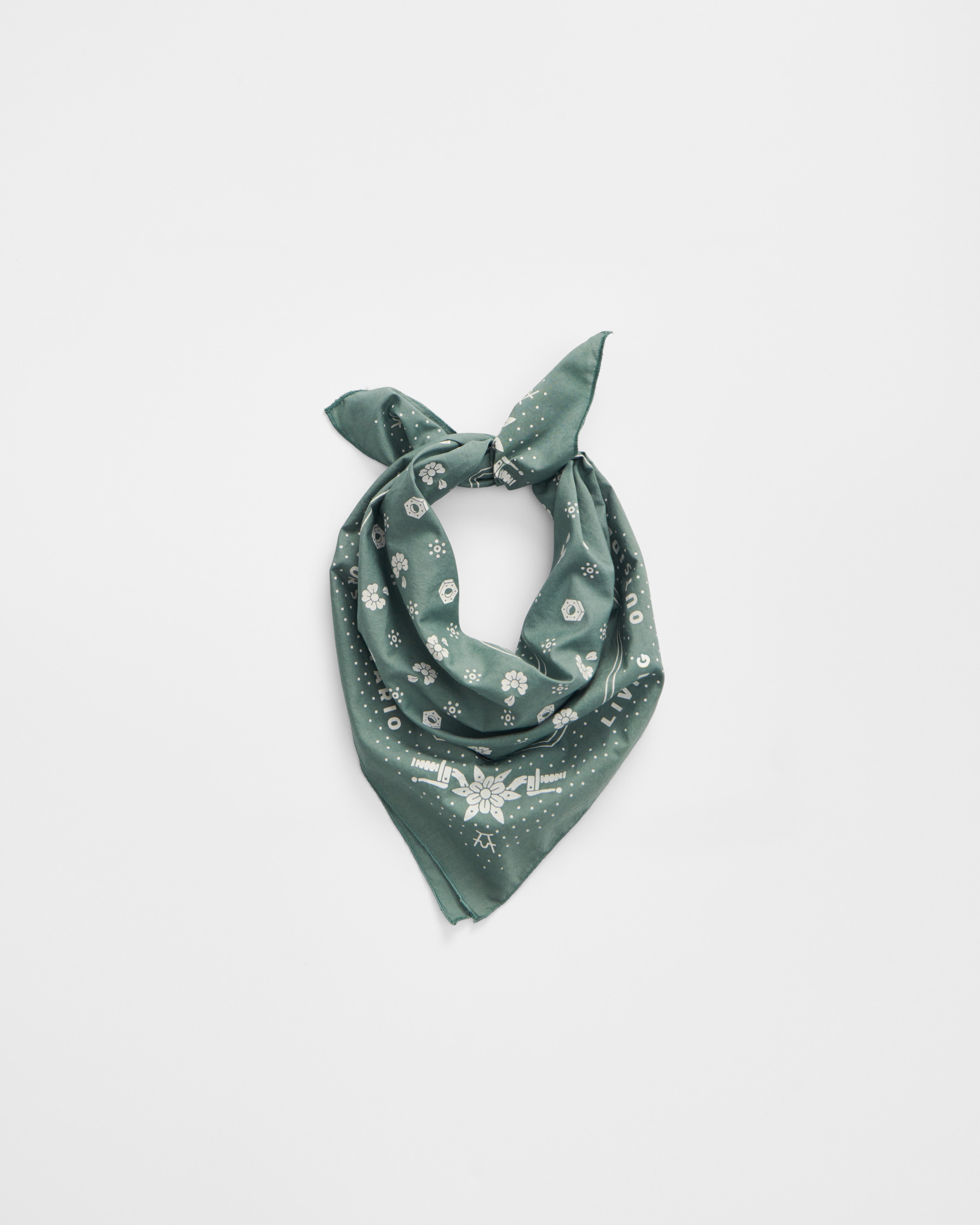 Vined Wheel Bandana - Algonquin Motors
