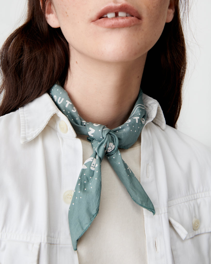 Vined Wheel Bandana - Algonquin Motors