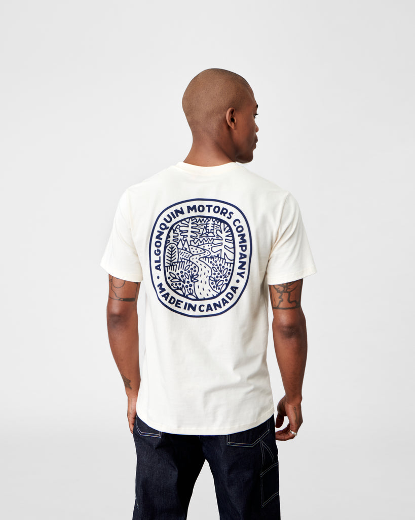 Salamander Natural Tee - Algonquin Motors