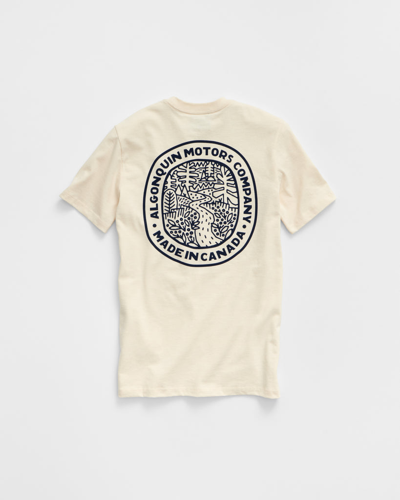 Salamander Natural Tee - Algonquin Motors
