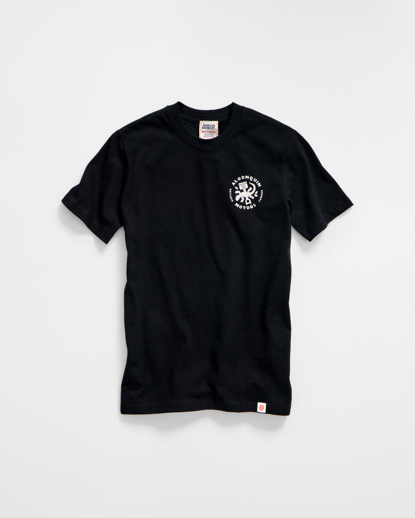 Salamander Black Tee - Algonquin Motors