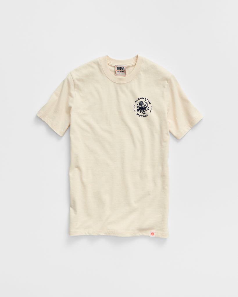 Salamander Natural Tee - Algonquin Motors